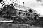 Skara, kv. Herrgården, Kråks herrgård, under återuppbyggnad 16/1 1950.