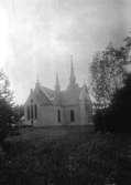 Tådene.
Kyrkan, exteriör.