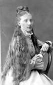 Matilda Sandblad.
Född 1856 i Skövde.
Gift med skollärare Frans Gustaf Dahlström.
De bodde år 1880 i Filipstad.