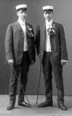 Einar och Seth Lindgren år 1907.