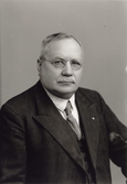 Josef Fredrik Olson, född 4/2 1870. Blev Kalmars första stadsarkitekt 1904-1937.