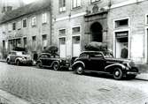 Skobolagets bilar på
Södra Långgatan.