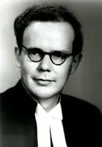 Pastor Arvid Gustavsson i Ljungbyholm.
Foto  1949-06-07.