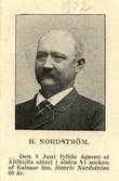 Henric Nordström, bruksägare, född 1842. 