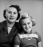 Astrid Jansson, Gävle. Foto i november 1957.
