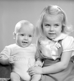 Barnen Eriksson. Foto i december 1950.
(Åke Eriksson)

