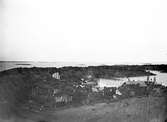 Sandhamn från utsiktstornet. September 1904