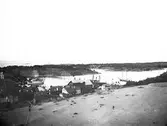 Sandhamn från utsiktstornet. September 1904