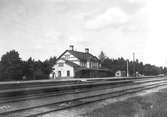Järnvägsstationen i Hagaström
