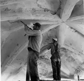 Valbo Kyrka,
Från restaureringen 1955.