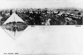 Utsikt över Oppala. Före år 1910
Fotograferat ungefär från nuvarande nykterhetslogen.