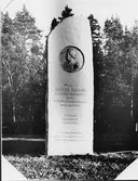 Skarpskytteföreningens minnessten över Robert Nordin.
Stenen restes 1925