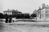 Börshuset och Sehlbergska bryggan.
Norra strandgatan 7/8 1897
