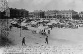 Gävle stad – Norr, Stortorget.
Vykort av Stortorget (Salutorget), skrivet 1903.