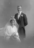 Brudparet Mellin, Södra Rådmansgatan 29, Gävle
