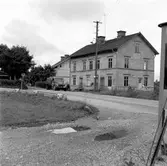 Rivningshus vid Järvstavägen, Bomhus. Juli 1961