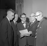 Föreläsning sista gången, februari 1962. Bomhus Förening.