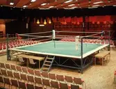 BK Falken. Boxningsring september 1974.