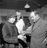 Johnny Mattsson, konsthantverkare i trä. Juni 1967