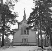 Missionskyrkan i Bomhus. 1971.