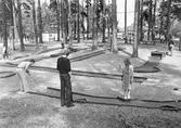 Minigolfbana i Boulognerskogen Gävle