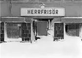 Herrfrisör. Kaserngatan, Gävle.