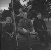 Nationella idrottstävlingar på Strömvallen.
Gävle år 1936.