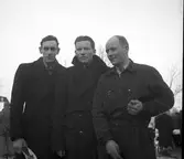 Nils Larsson, Lars Back och Olov Olsson, Hofors AIF.
