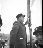 Skollärare och hallåman Vestberg.