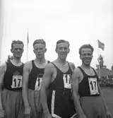 SM i Sandviken 24/7 1938

Sportarnas lag. 4X1500 meter, nytt rekord.

