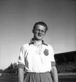 Fotbollsspelare Svan. GIF