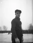 Åke Abrahamsson vänsterytter i Huge.