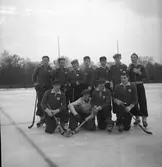 Skutskärs bandylag, D-mästare 1943-1944.