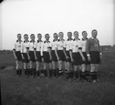 Porslinsfabrikens fotbollslag. 1938