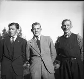 A. Proos, V. Vikstrand och Fred Vikstrand.