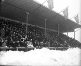 Bandymatch. Huge - Skutskär. Resultat: 2-2.  22/1 1939