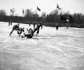 Bandymatch. Forsbacka - SAIK.   29/1 1939