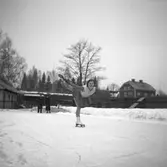 Konståkare, Britta Råhlén. Sverige