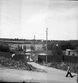 Storviks idrottsplats och tävlingar i idrottskursen. 1941