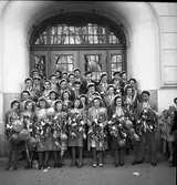 Läroverkets real. Första och andra dagen. 1941