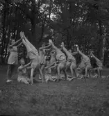Socialdemokraternas friluftmöte vid Rettigs villa.
16/8 1942