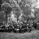 Socialdemokraternas friluftmöte vid Rettigs villa.
16/8 1942