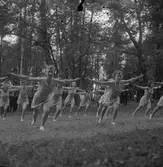 Socialdemokraternas friluftmöte vid Rettigs villa.
16/8 1942