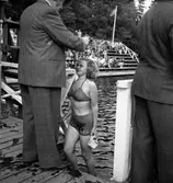 Simpromotion i Harnäs. 1946