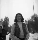 Skolungdomars fettisdagstävlingar. 1945