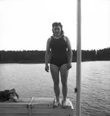 Ellen Larsson. Harnäs 1946