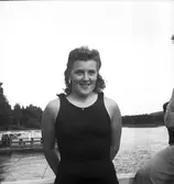 Ellen Larsson. Harnäs 1946