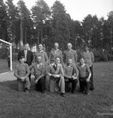 Gubblag i fotboll i Strömsbro. 1942