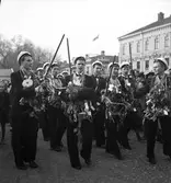 Studentexamen dag 1. 1945