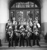 Studentexamen dag 1. 1945